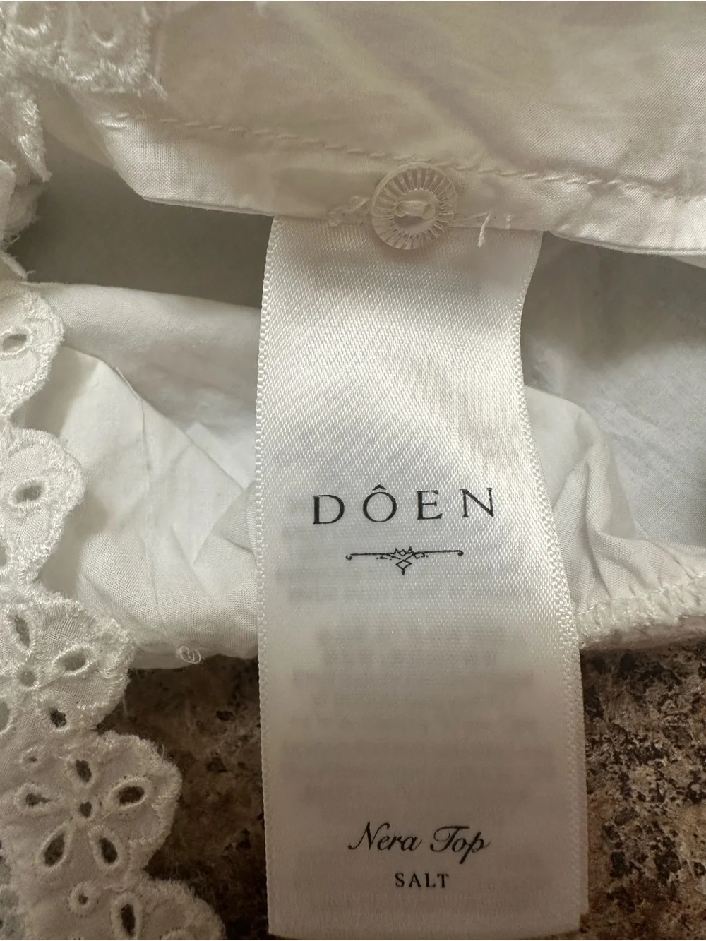 Doen cropped blouse